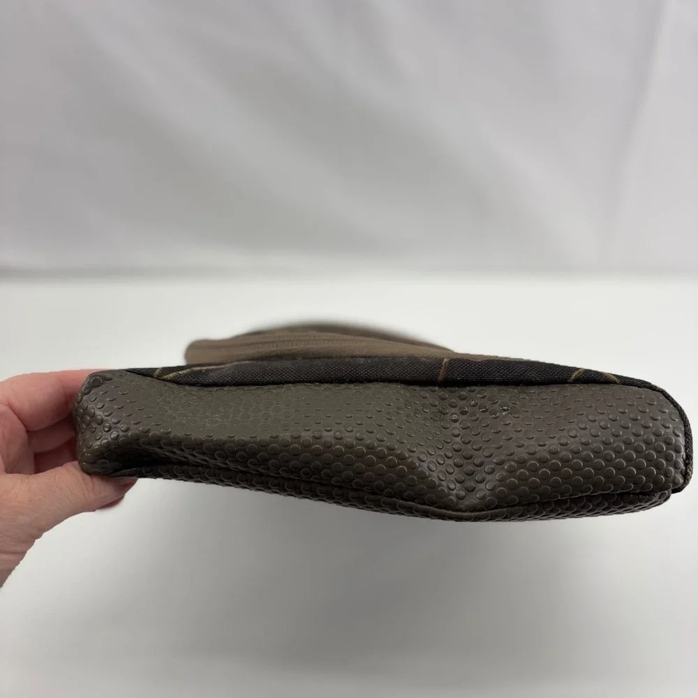 Game Winner Camo Gear Bag Hunting Accessory Pouch Brown Textured Rubberized Base